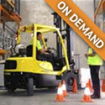 Forklift Training for the Competent Person Online Anytime